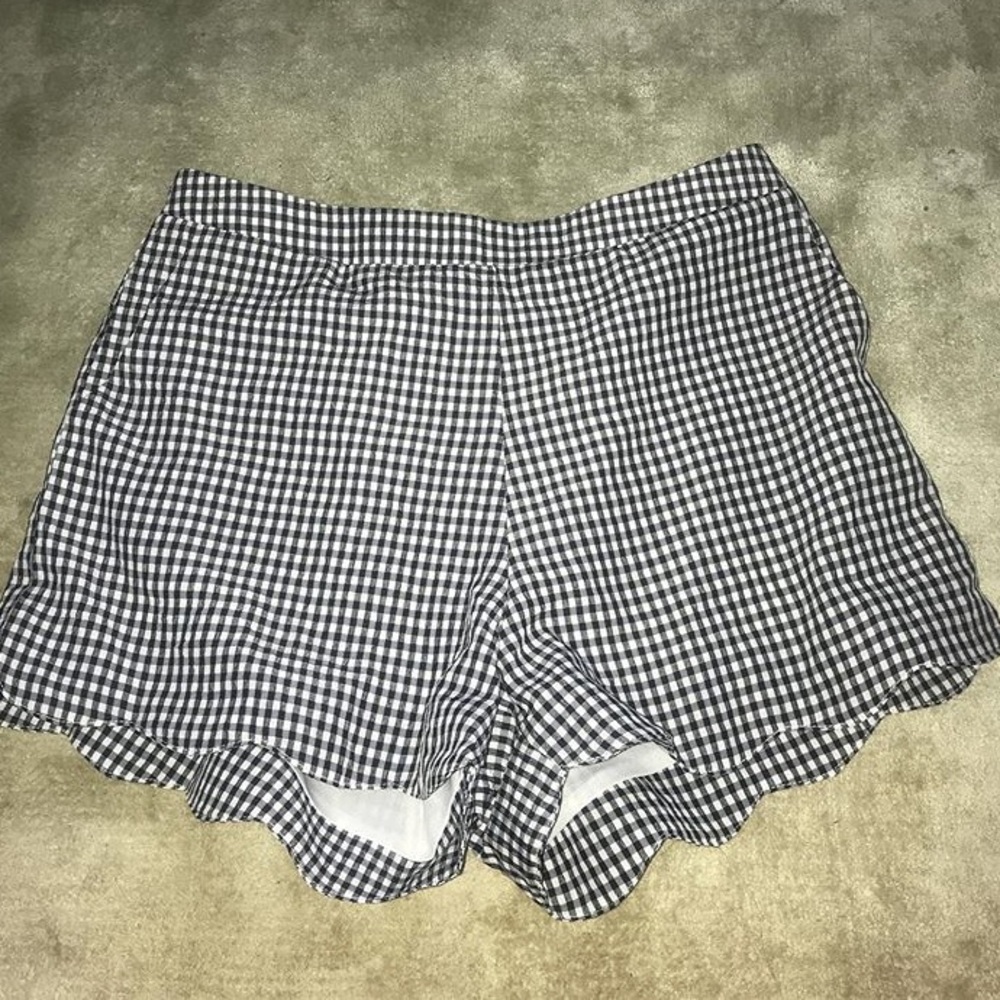 Gingham shorts